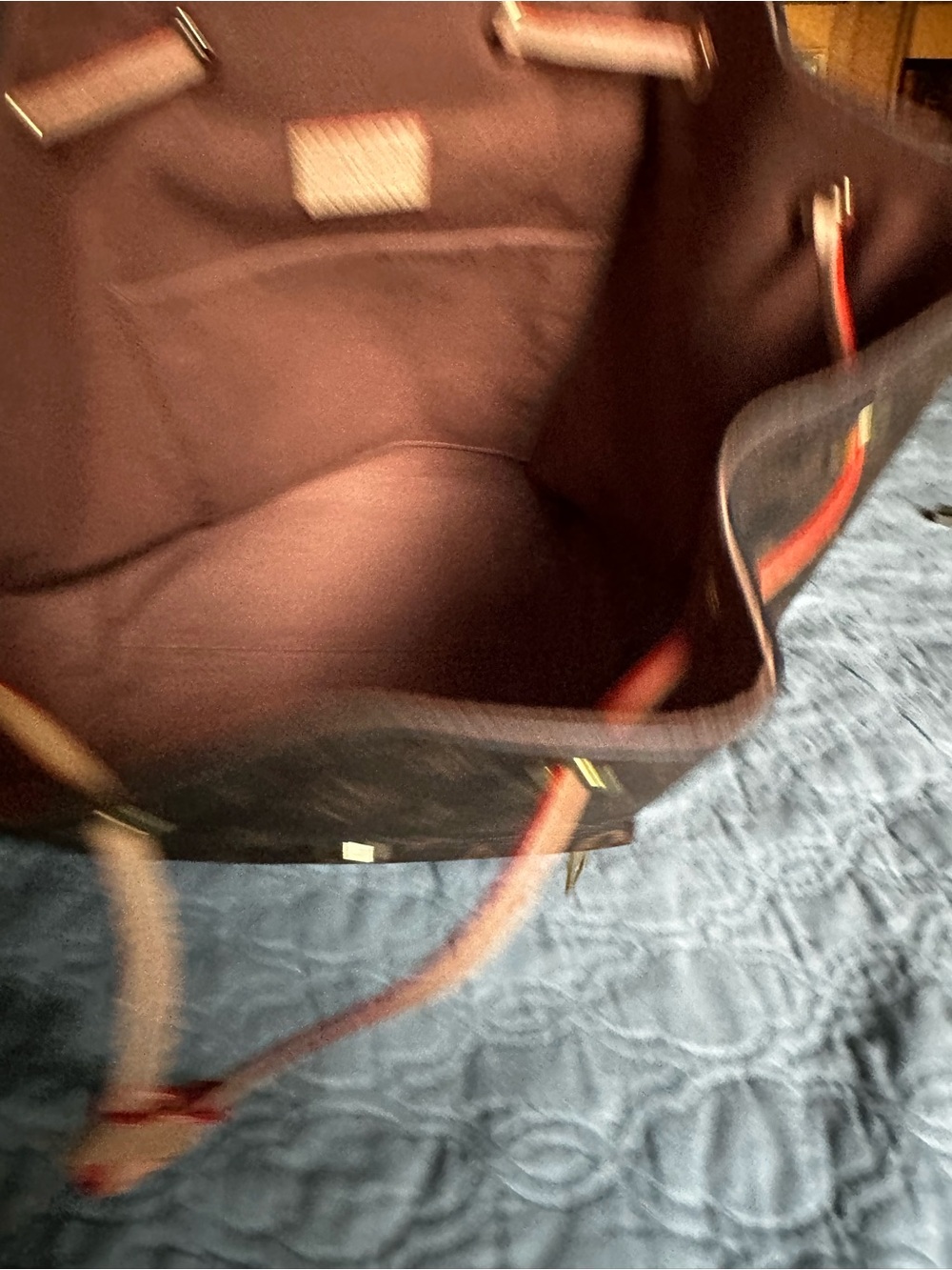 Backpack with leather straps - Picture 4 of 9